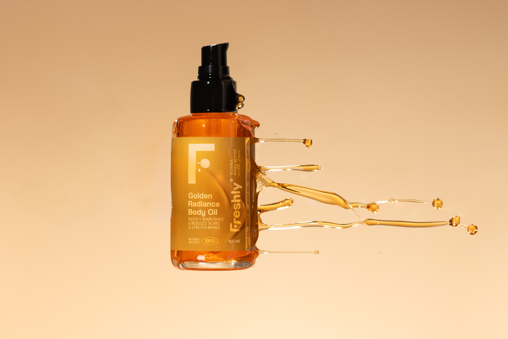 Campaña fotográfica Aceite Corporal por Polarizador Estudio, detalle 19