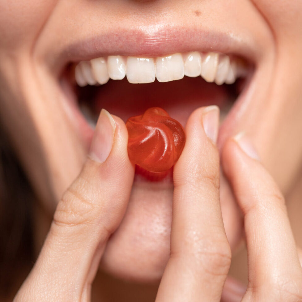 Campaña fotográfia producto 3D Gummies de Jelly Pills por Polarizador Estudio, detalle 11