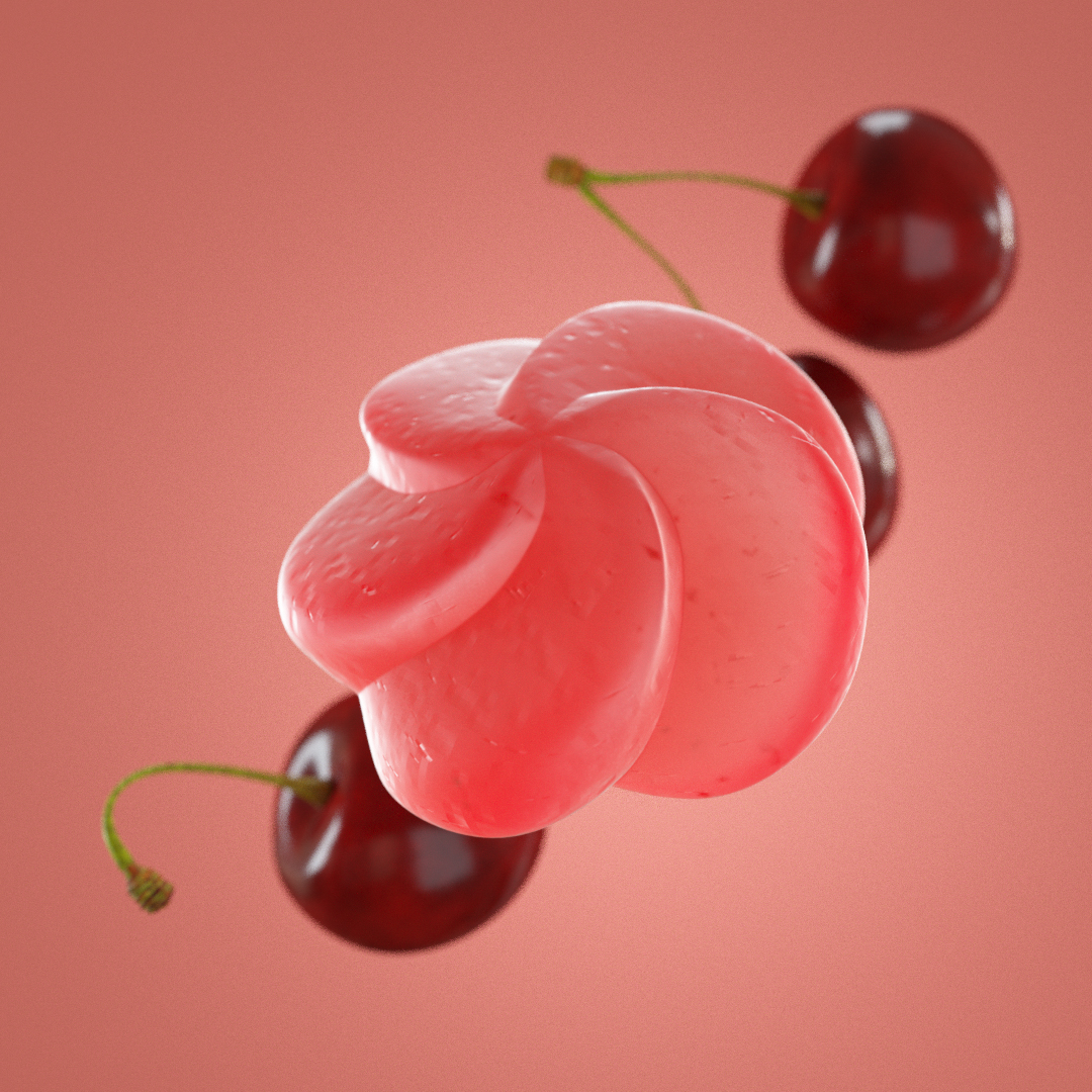 Campaña fotográfia producto 3D Gummies de Jelly Pills por Polarizador Estudio, detalle 4
